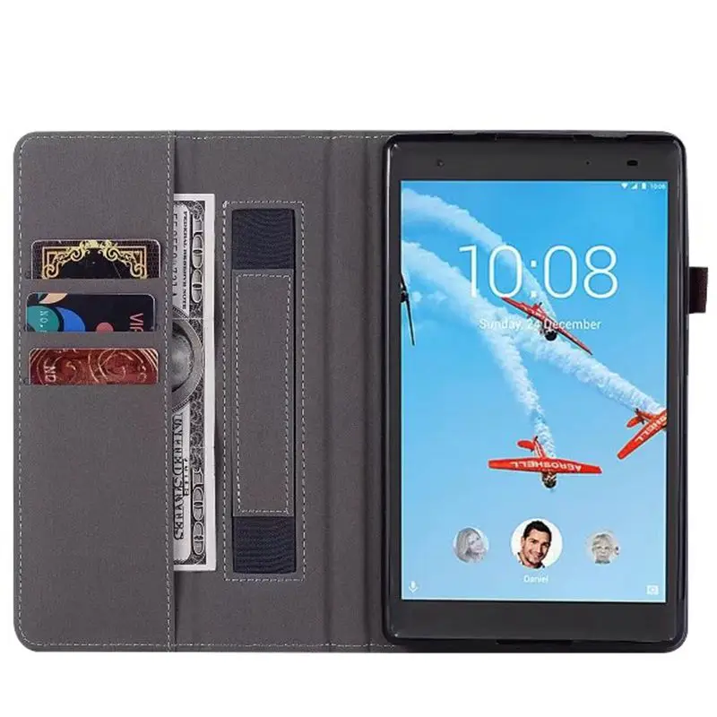 Роскошный Магнитный умный чехол из искусственной кожи для Lenovo Tab 4 8 Plus TB 8704F/8704N/8704X