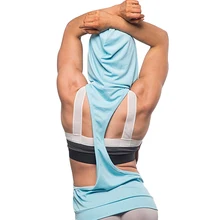 Профессиональный Топ для йоги жилет без рукавов Женская Спортивная кофта для бега гимнастическая майка Женский спортивный трикотаж фитнес Йога Майка, Топ