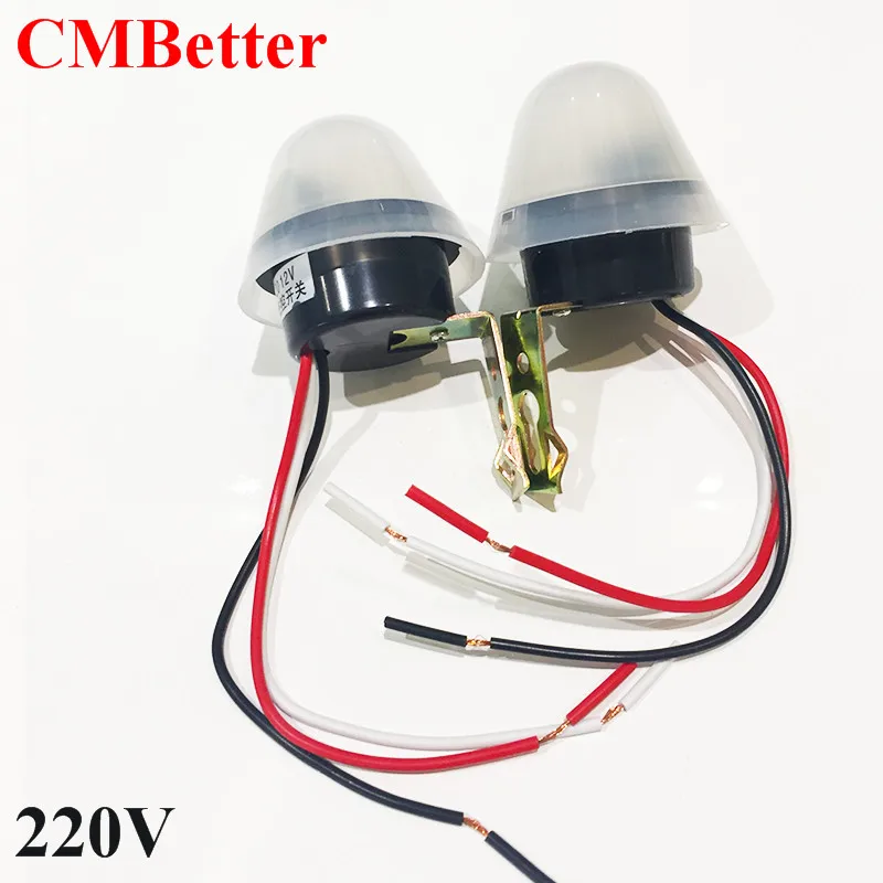 CMBetter Automatic Light Sensor Photo Control Switch Mayitr Relay Photoswitch 220v for Outdoor Street Llighting Lamp LED Lights (9)