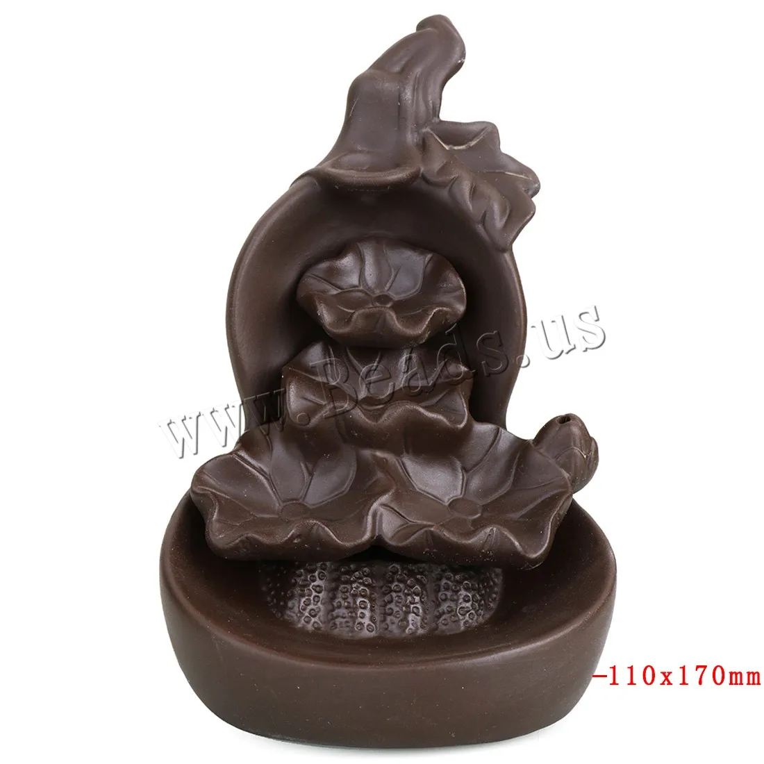 Home Decor Backflow Incense Burners Ceramic Smoke Waterfall Creative Mountain River Handicraft Incense Holder Censer Use In Home