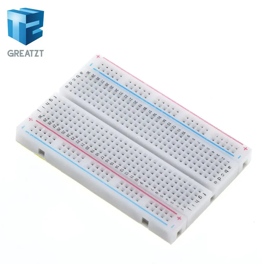 1 шт. Качество мини хлеб питание/макет 8.5 СМ х 5.5 400 отверстий|bread board / breadboard|bread