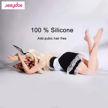 Premium solid silicone love doll for men,real big breast sex dolls,realistic adult doll for sex,metal skeleton,add pubic hair