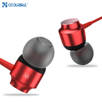 

coolreall Bass Sound Earphone In-Ear Sport Earphones with mic fone de ouvido auriculares MP3 for xiaomi iPhone Samsung Headset