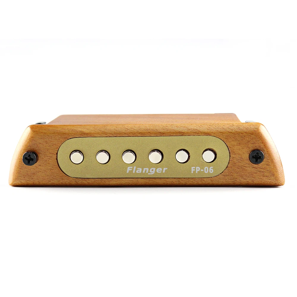 Flanger Guitar Magnetic Soundhole Pickup Transducer for 39