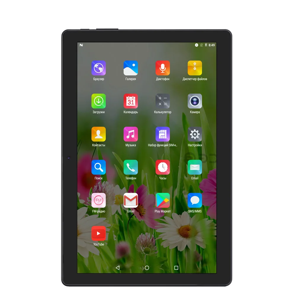 10 Inch Quad Core 4GB+32GB Tablet Pc Android 7.0 3G Mobile Phone Call SIM Card Tablets Pc 5MP+2MP C