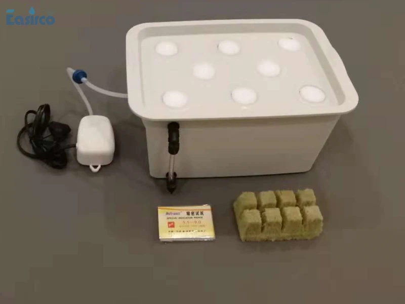 Kopen Hydrocultuur Systeem Tuin potten 8 Gaten Plant Site Kwekerij Pot kamerplanten pot