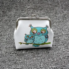 Милый женский подарочный Кошелек для монет, держатель для монет, мини-кошельки, Ретро винтажный маленький кошелек, кожаный детский клатч с застежкой, сумка для денег, сумки