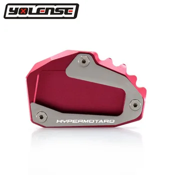 

For Ducati Hypermotard 796 821 939 939SP Motorcycle CNC Kickstand Foot Side Stand Extension Pad Support Plate Enlarge Stand