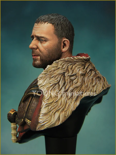 DIY 1/10 бюст модельная фигурка из смолы комплект персонажа фильма ролевые войны Римский общий X06