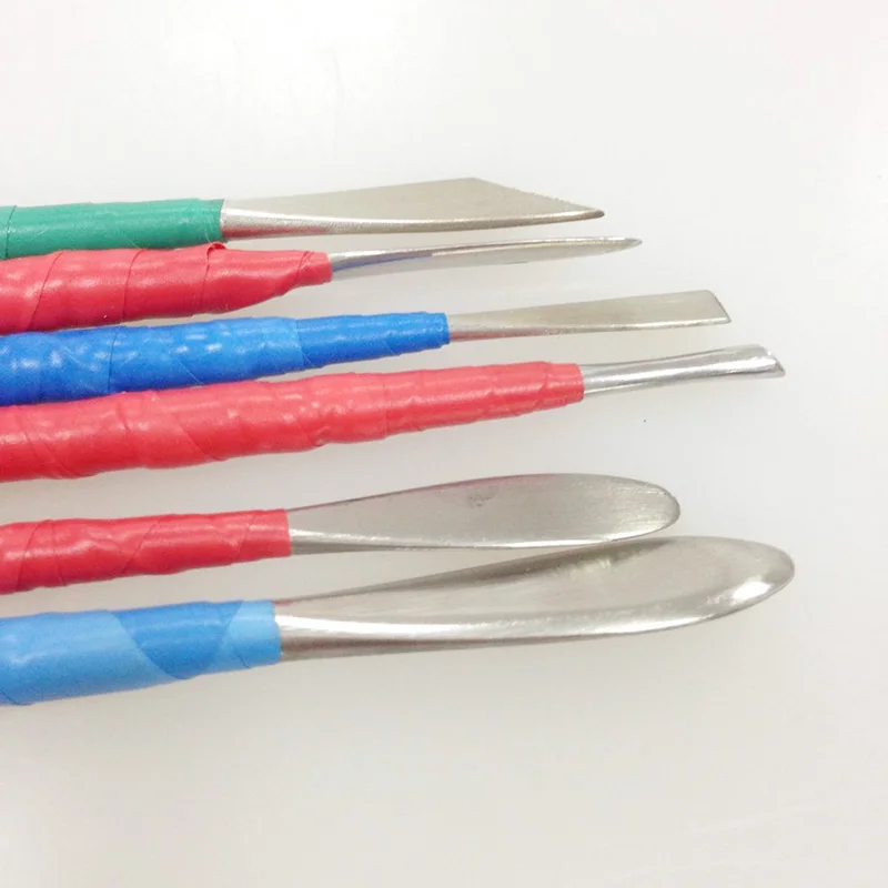 

6pcs Pottery Sculpture Handmade Art DIY Fimo Clay Tool Stainless Steel Double Heads Home Handicraft Tools Latest WXV Sale