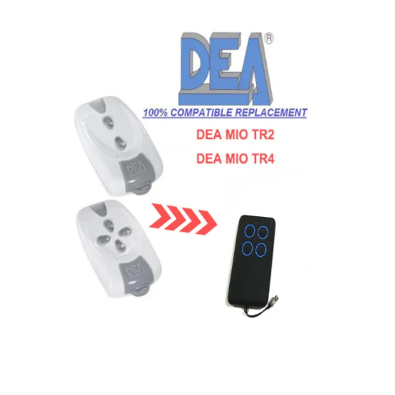 

DEA Garage door remote control Replace Rolling code Fixed code