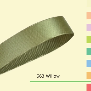 

4" inch (100mm) Single Face Satin Ribbon For Webbing Decoration