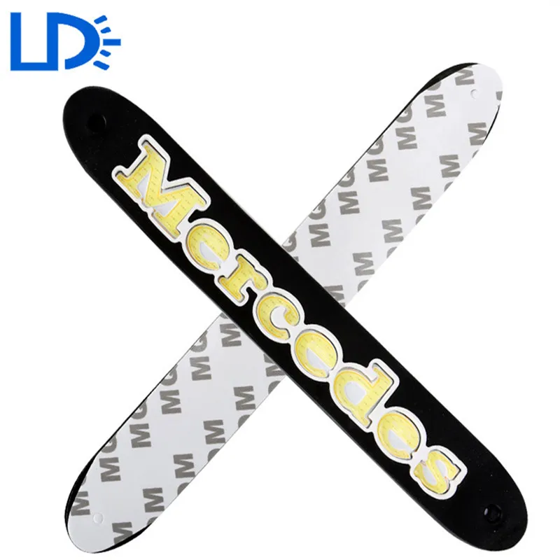 

2Pcs DRL COB LED Daytime Running Lights Waterproof 12V External Car Styling Lamps Light Source Car Styling Lapms for Mercedes