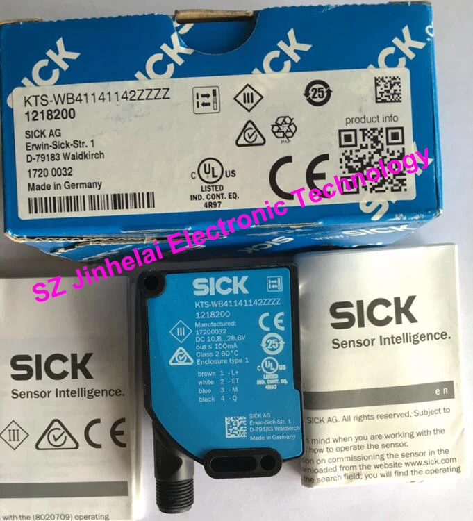 

New and original KTS-WB41141142ZZZZ SICK Photoelectric switch Color mark sensor