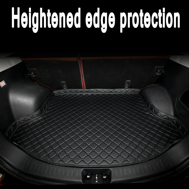 

CARFUNNY Customized fit car trunk mats for Skoda Superb Rapid Spaceback Octavia RS Yeti Fabia car styling carpet floor liner