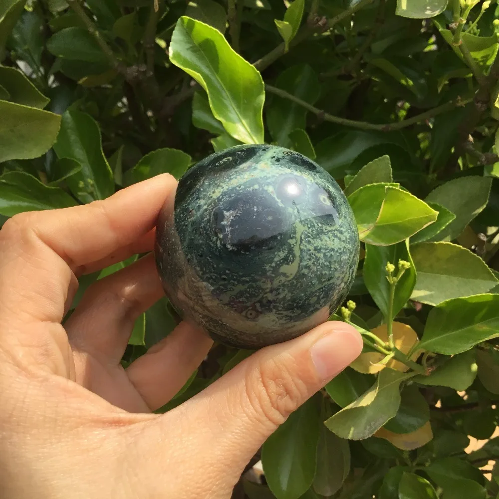 

Natural gemstone sphere Malachite Stone Crystal Balls Kambaba Jasper sphere