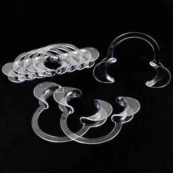 

10Pcs Mouth Lip Opener Teeth Whitening Dental Oral Cheek Flexible Retractors C Type NShopping