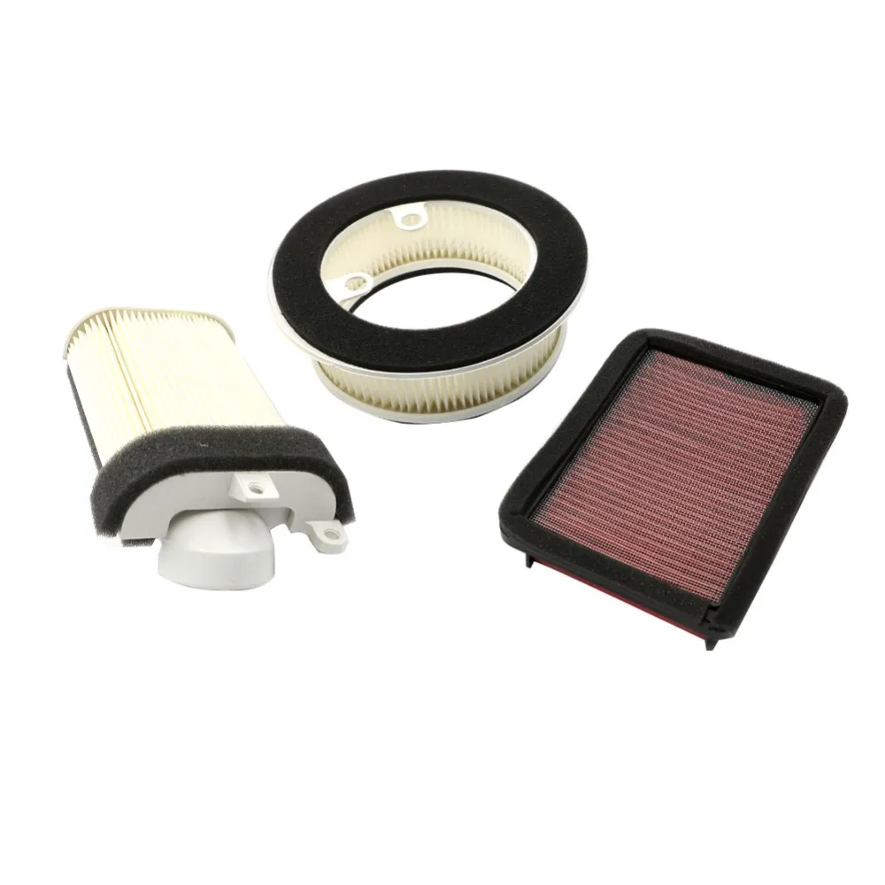 

3 Pcs Motorcycle Racers Air Filter Intake Cleaner For Yamaha T-MAX TMAX 530 XP TMAX530 XP530 2012 - 2015