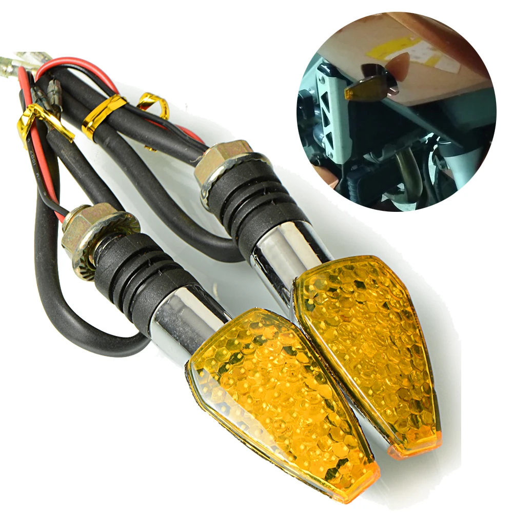 

Motorcycle LED Turn Signal Light Blinker Side Maker Indicator lights For TRIUMRH TIGER 800/XC TRophy/SE TT 600 STREET TWIN MODEL