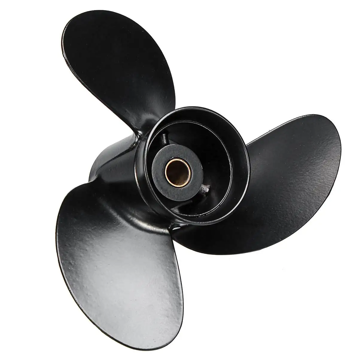 Audew 8.5 x 8.5 Outboard Propeller For Mercury Tohatsu 8-9.8HP 48-897618A10 3B2B645151 3 Blades 12 Spline Tooth Aluminum Alloy