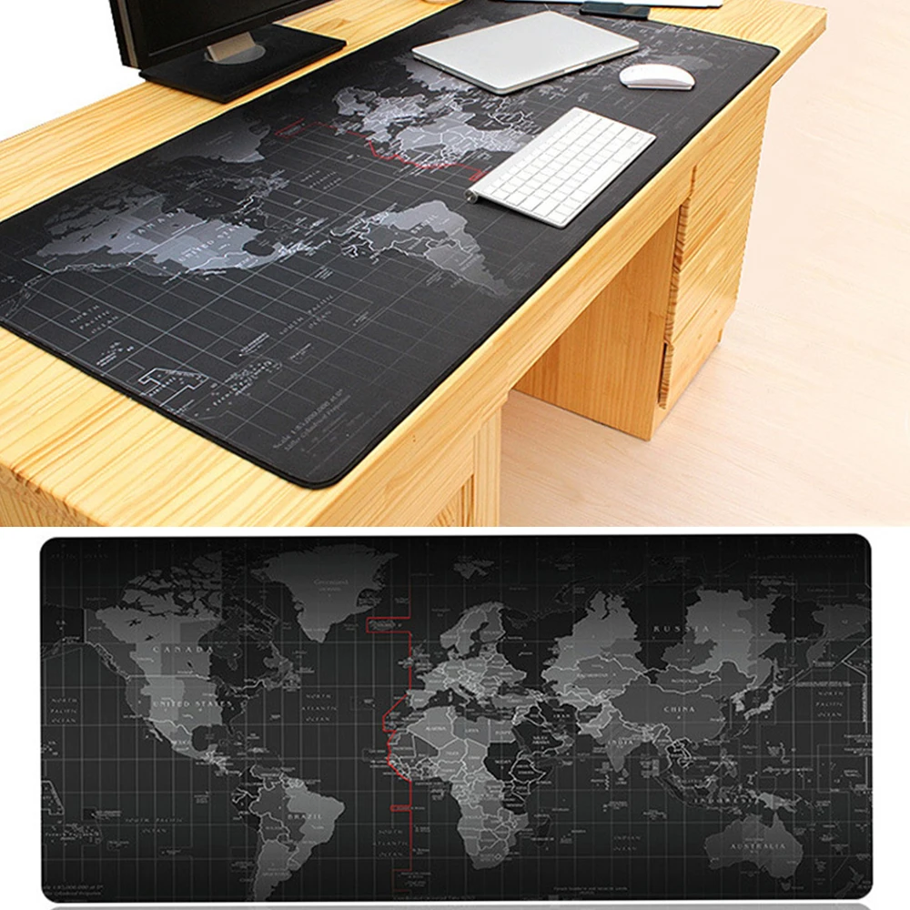 Карта мира большой игровой коврик для мыши Коврик для мыши фиксирующий край для ноутбука ПК Аниме Коврик для мыши dota2 коврик для геймера