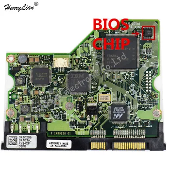 

HDD PCB FOR /LOGIC BOARD/BOARD NUMBER:F 14R9228 01 MAIN CONTROLLER IC:13G0196/STICKERS:0A30208
