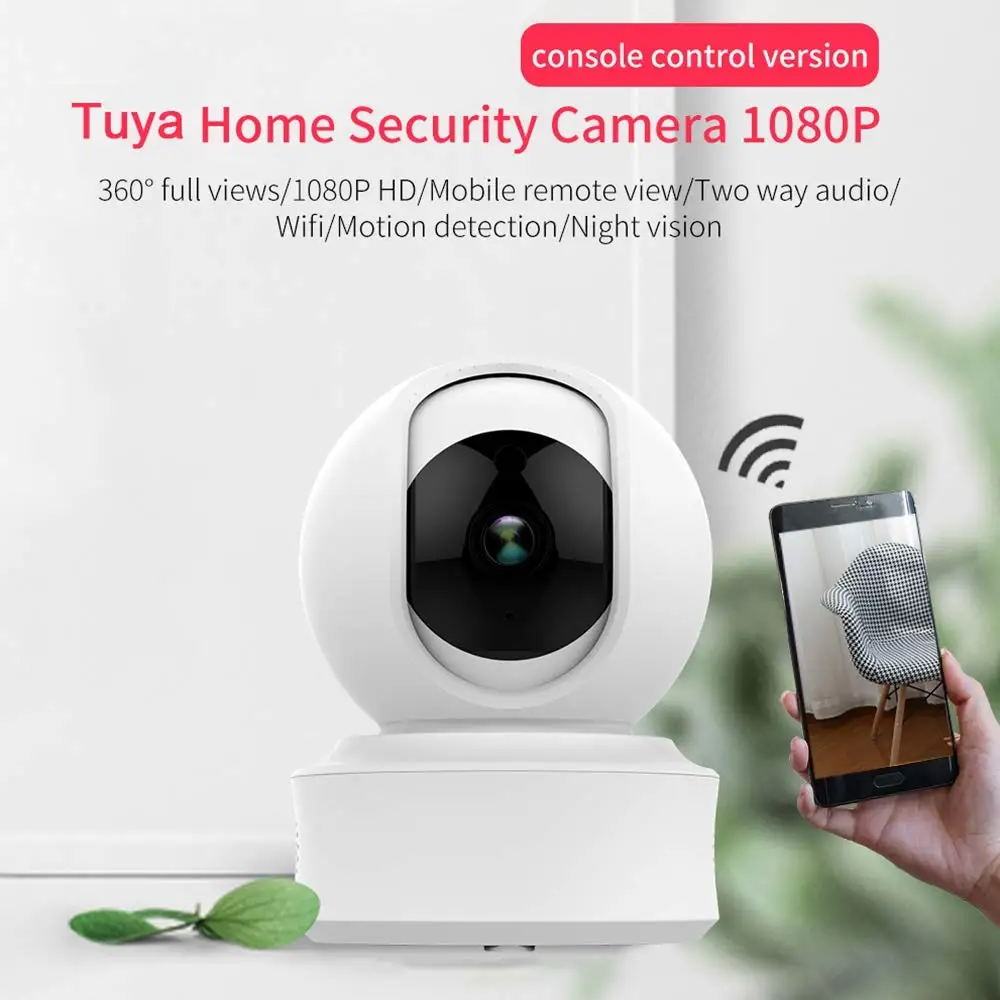 Security Home IP mini wifi tuya camera HD Baby Pet Nanny Best Monitor Wireless WiFi Smart Indoor Surveillance  with Night Vision