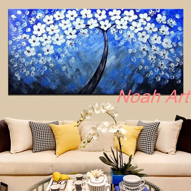 cherry tree oil painting (2)