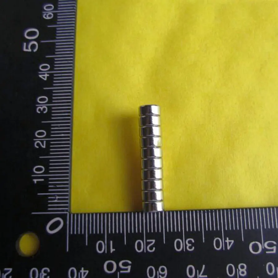 20 шт. диск D6x3MM тяговое усилие 0,8 кг сильный Мощный небольшой Неодимовый Постоянный редкоземельный магнит на холодильник S6* 3 мм