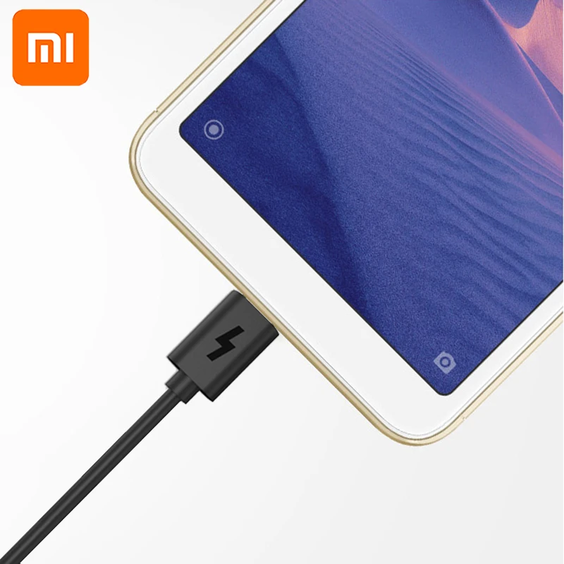 Оригинальный кабель Micro USB XIAOMI для синхронизации данных 2 А быстрая зарядка Xiaomi Mi 3