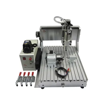 

LY 3040Z-VFD 800W water spindle 30*40 0.8kw CNC router engraver soft metal woodworking milling and drilling machine