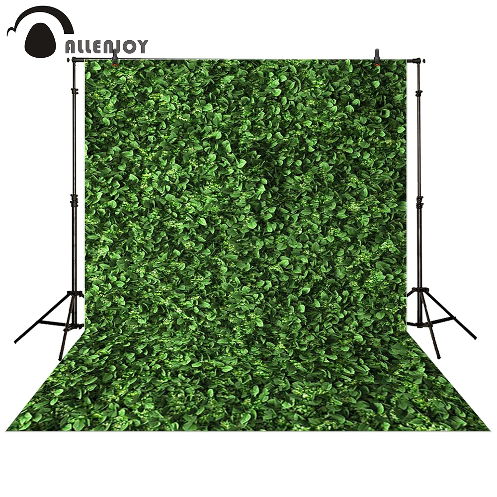 Allenjoy photography backdrop Leaves wall green nature baby shower children background photo studio photocall Allenjoy photography backdrop Leaves wall green nature baby shower children background photo studio photocall