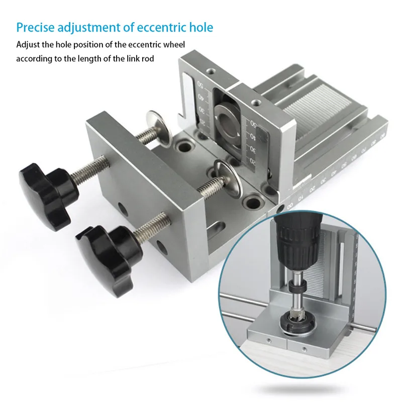 3 в 1 сверлильный перфоратор, оборудование для шкафа, джиг, сверлильная направляющая для мебели, деревообрабатывающие столярные изделия, бурение, дюбель, отверстие, пила, регулируемая