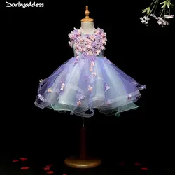 2018 реальные фотографии, фиолетовые платья с цветочным узором для девочек на свадьбу вечерние, детское праздничное платье, сексуальные