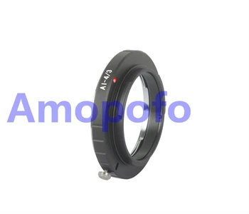 

Amopofo, AI-4/3 Adapter for Nikon AI F AIS Lens to for Olympus 4/3 43 E-1 5 30 300 520