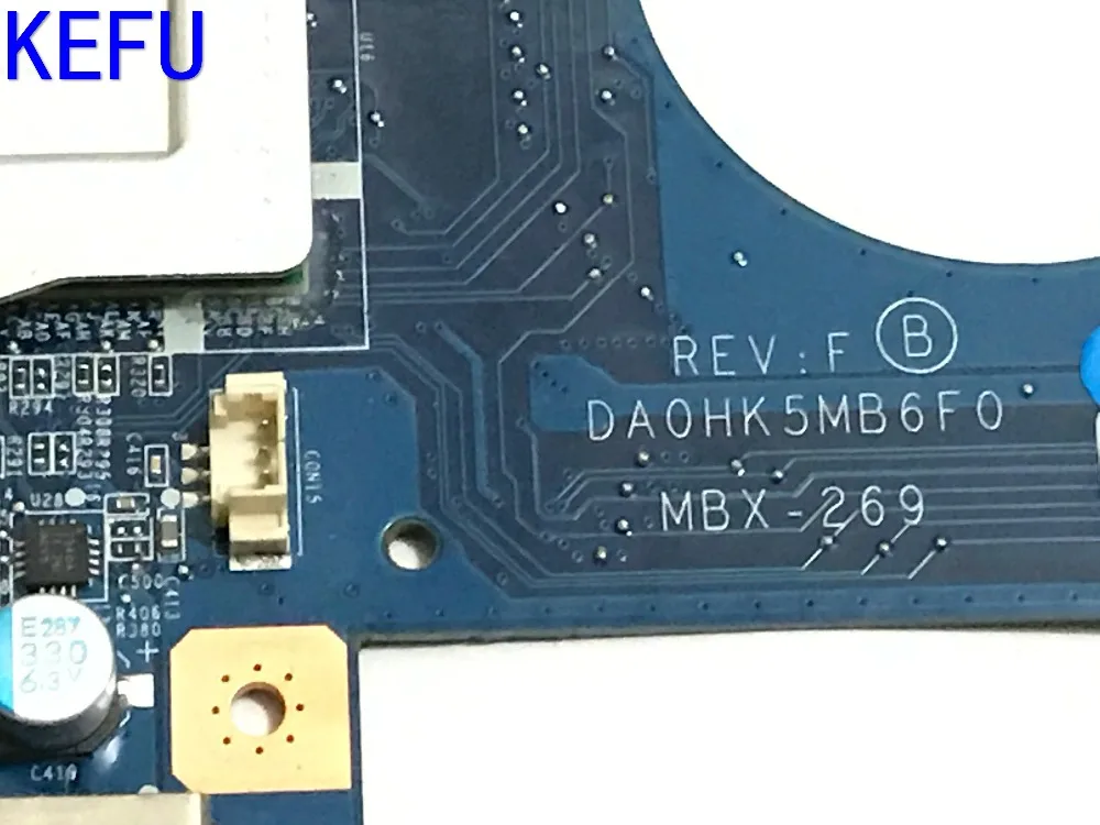 KEFU الأسهم 100% عالية الجودة MBX-269 DA0HK5MB6F0 REV: F اللوحة لابتوب سوني SVE151 سلسلة الفيديو رقاقة 7670 M