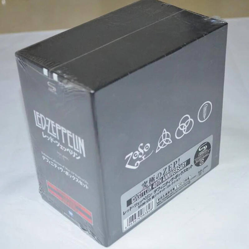 

LED ZEPPELIN 40TH ANNIVERSARY BOX SET (12 CD,2008) **BRAND NEW SEALED** Drop Shipping