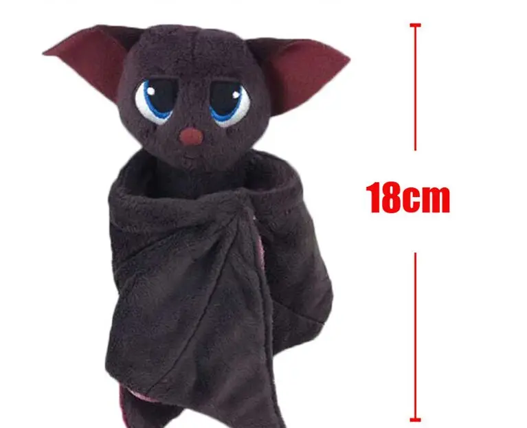 

Factory Price 7" Hotel Transylvania Movie Girl MAVIS BAT Bendable Wings Cute Plush Toy doll