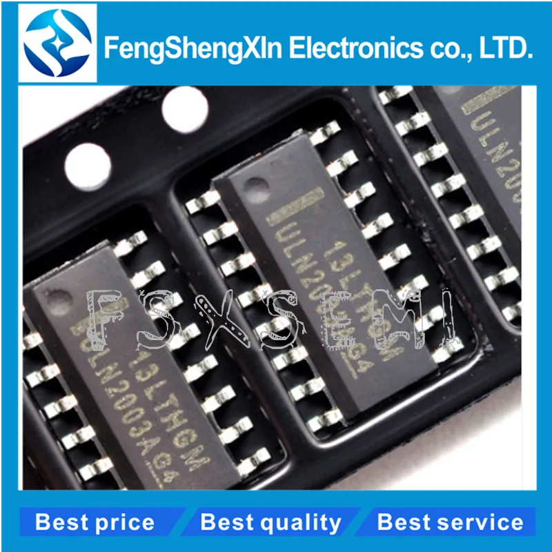 

10pcs/lot ULN2003ADR ULN2003A ULN2003 HIGH-VOLTAGE HIGH-CURRENT DARLINGTON TRANSISTOR ARRAY IC SOP-16