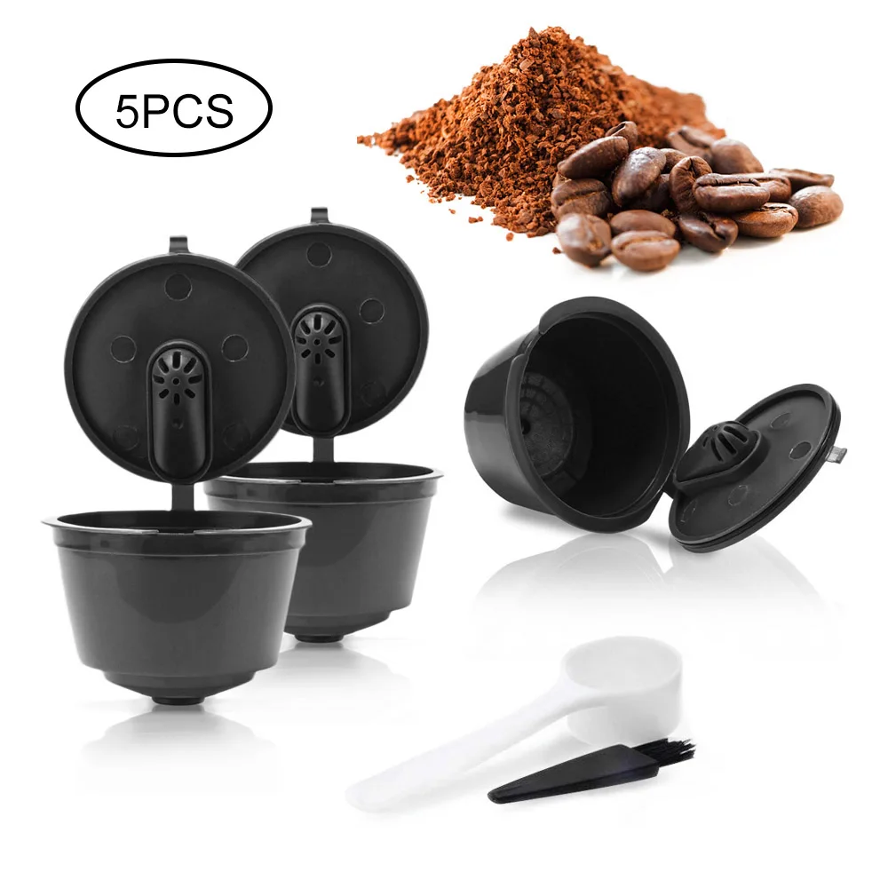 

New 3rd Generation Dolce Gusto Coffee Capsules Filter Cup Refillable Reusable Coffee Dripper Tea Baskets Dolci Gusto Capsule