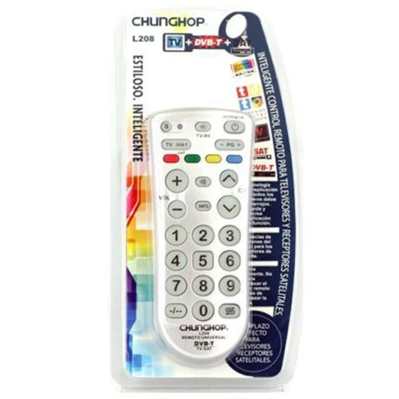 

LCLL-CHUNGHOP Universal Remote Control Chunghop L208 Tv Dvb-T Sat Multi Control New