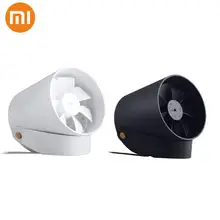Xiaomi RG VH портативный охлаждающий вентилятор Mijia USB мини-вентилятор Smart Touch Ультра тихий охладитель воздуха летний охлаждающий вентилятор перезаряжаемый