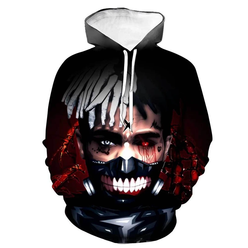 Новые модные XXXTentacion Мужская одежда для пребывания на открытом воздухе