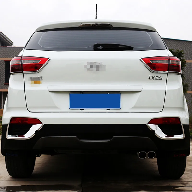 Для IX25 Hyundai 2015 ABS хромированный Передний фонарь задняя крышка автомобильный