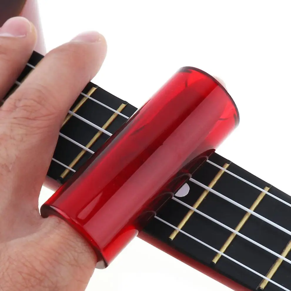 Боросиликатное Стекло раскладная гитара слайдер для пальца Длина 68 мм стенки 4 мм строка Гладкий край ползунок аксессуары для гитары