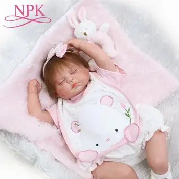 

50CM Silicone Baby Dolls Toys Bebes Reborn Cute Boy Girl Dolls Reborn Child Xmas Gift Real Baby Boneca Dolls Baby Gifts