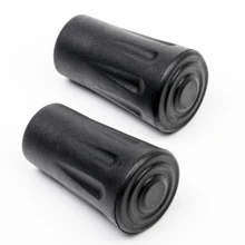 2/4 шт. резиновый усиленный наконечник конец Кепки Пеший Туризм Трость для ходьбы поляк длительный срок службы