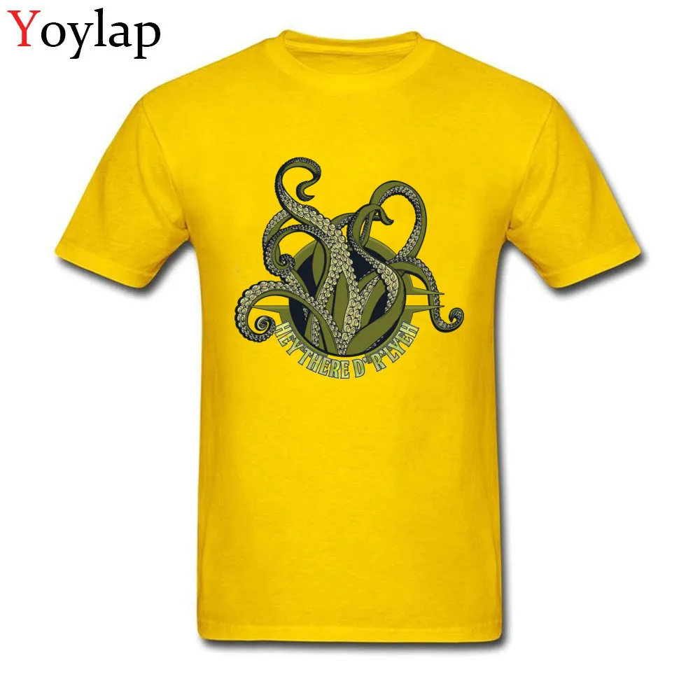 H.P. Lovecraft Cthulu_yellow