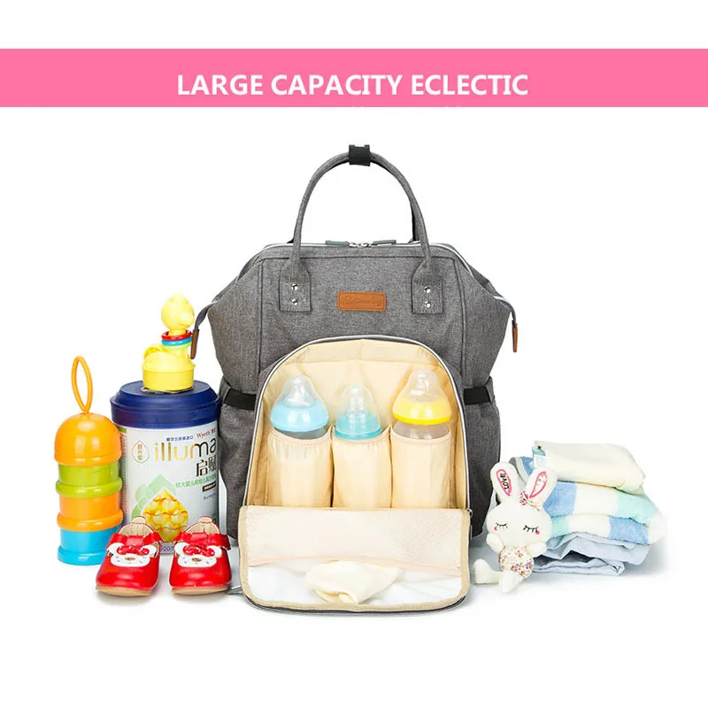 Diaper Bag Mummy Maternity Nappy Bags For Baby Stroller Bag Large Capacity Travel Backpack Nursing Bag For Baby Care (3)