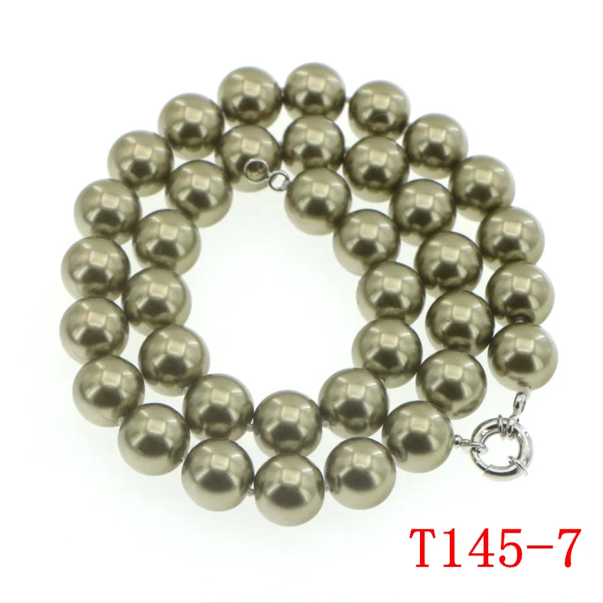 Natural pearl necklace baroque pearl Fashion Jewelry Sterling Silver 925 jewel (31)(1)